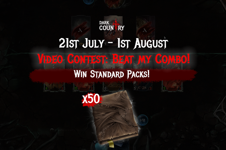 Beat my Combo: Video Contest with 50 Standard Packs prize pool!