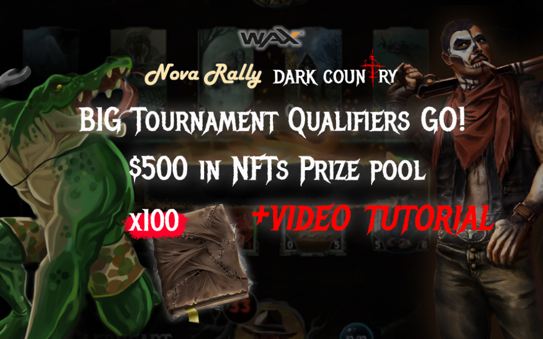 BIG Tournament Qualifiers GO! $500 in NFTs Prize pool.