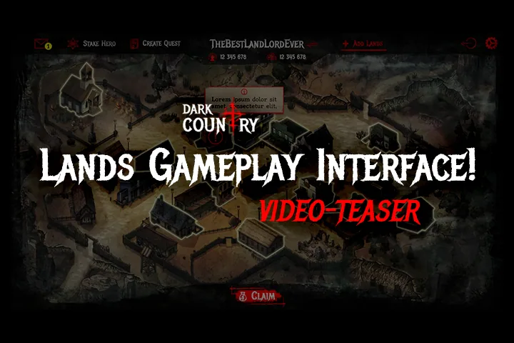 TEASER: Lands Gameplay Interface!