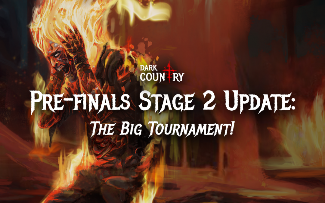 Pre-finals Stage 2 Update: The Big Tournament!
