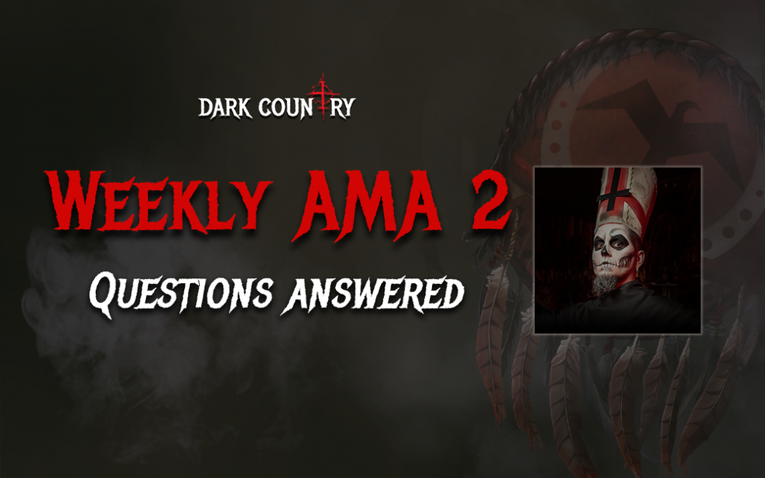 Weekly AMA Session 2: Questions Answered!