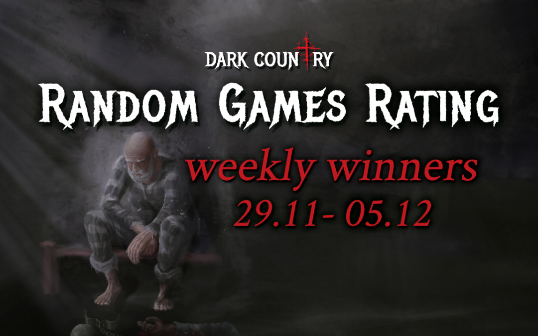 Weekly Random Games Rating: 29.11 – 5.12