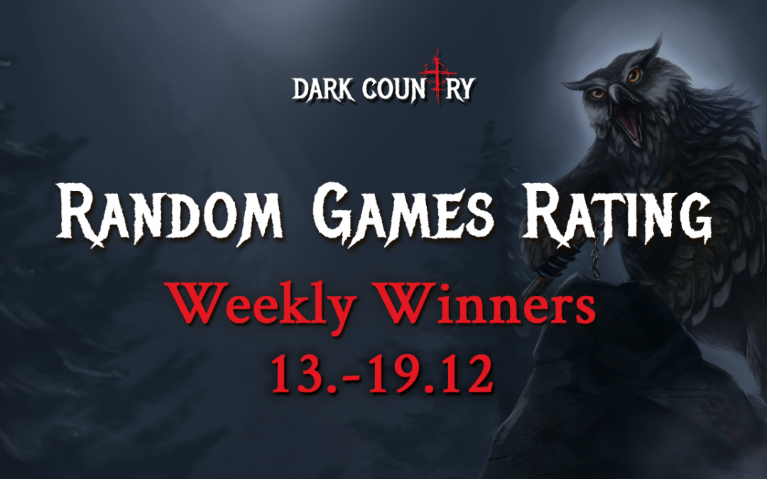 Weekly Random Games Rating: 13-19.12
