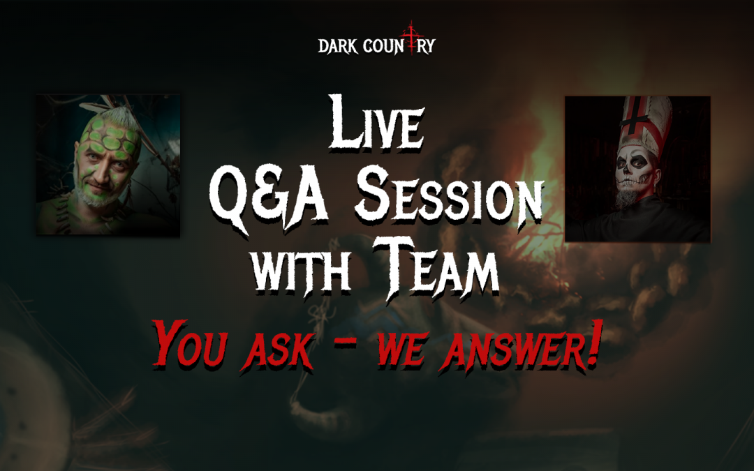 Dark Country Team Live QA Session!
